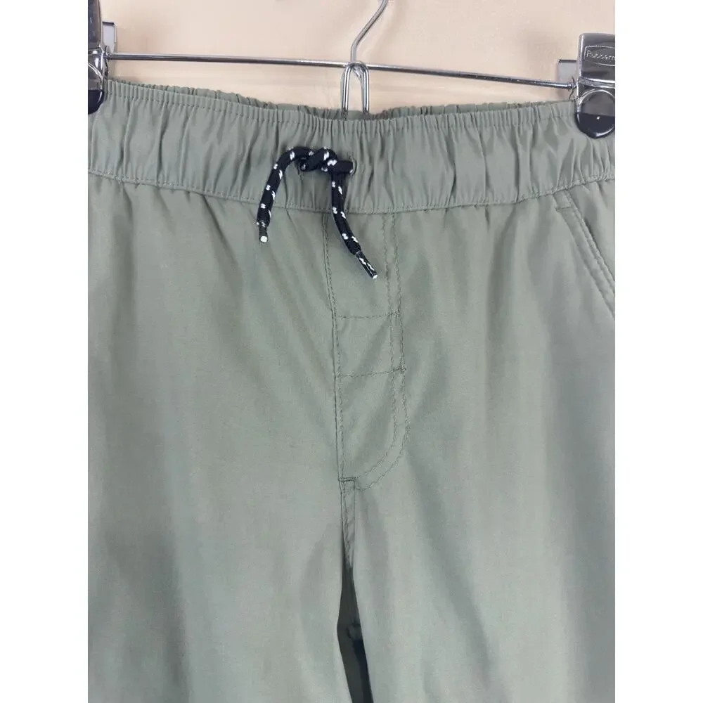 Eddie Bauer Boys Fleece Lined Joggers Green Colorway Size XL 14/16 Outdoor